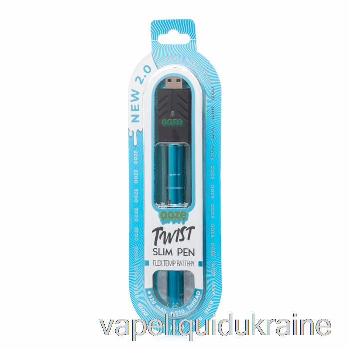 Vape Ukraine Ooze Slim Twist Pen 2.0 Flex Temp Battery Sapphire Blue